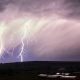 lightning storm during cloudy sky