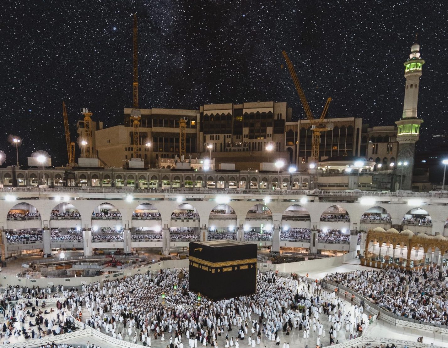 Kaaba praying ground