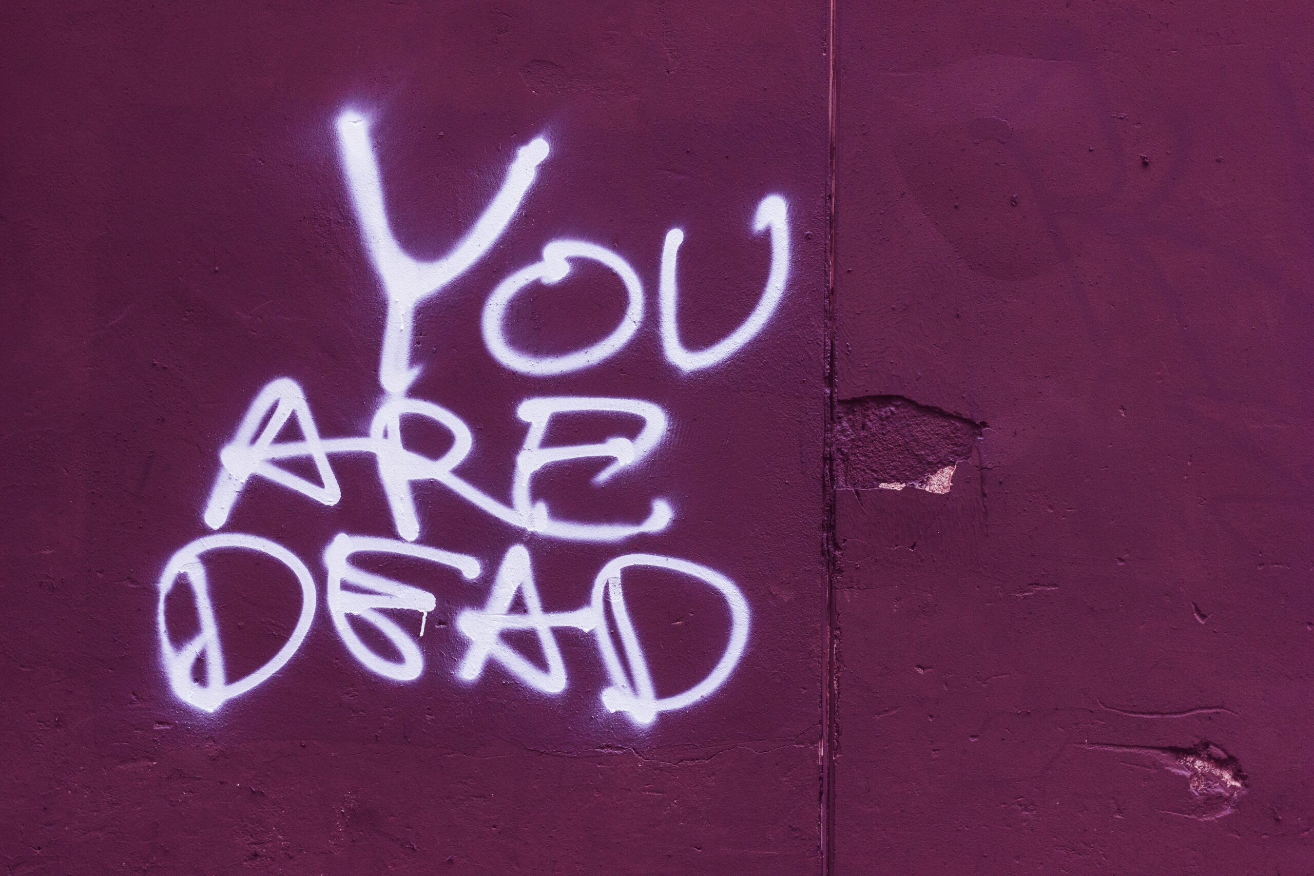 you are dead text