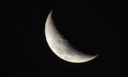 full moon in the night sky