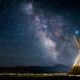 Photo of Teepee Under A Starry Sky