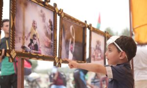 childhood, war, photo exhibit