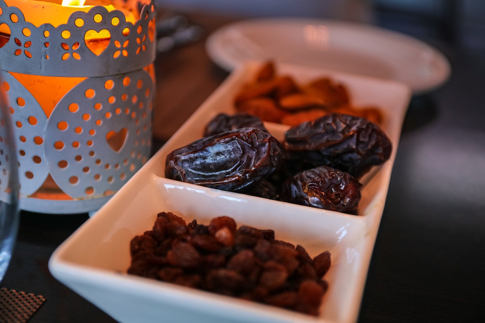 Close-Up Photo Of Raisins And Dates